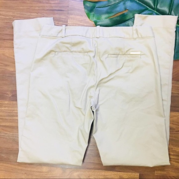 Michael Kors Sz. 4 Crop Ankle Pants Slacks 882 - Picture 3 of 8